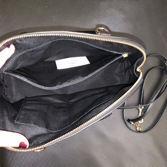 Black COACH handbag/over the shoulder bag - Picture 5 of 6